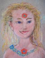 Fairy Dakini Pastel Painting