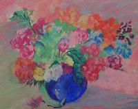 Original Pastel Paintings of Flowers