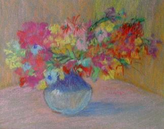 Pastel Paintings of Flowers by Joan Winter